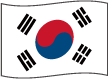 韓国(KOR)の国旗